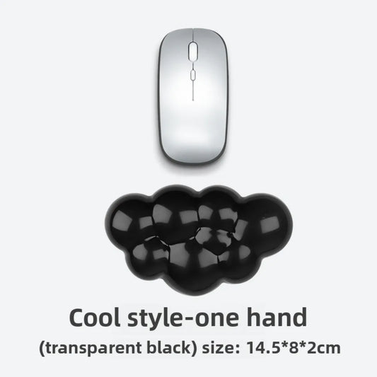 Dream Desk SIlicon Gradient Cloud Wrist Support – Ergonomic Mouse or Wrist Pad for Office & Gaming Setups